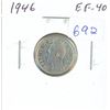 Image 1 : 1946 Canadian Silver 10 Cents. EF-40. Nice.