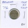 Image 1 : Belgium 1968 25 Cents. BU.