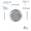 Image 1 : India. 1967 1 Paisa. BU.