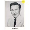 Image 1 : Jim Reeves black & white photograph. 5” X 7”.
