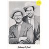 Image 1 : Johnny & Jack black & white photograph. 5” X 7”.