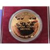 Image 3 : European Council Meeting bronze medal held in Birmingham, England in 1992.  Large Bronze medal. Incl