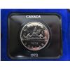 Image 2 : 1972 Voyageur Nickel Dollar. Specimen. Housed in its original Royal Canadian Mint blue case of issue