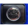 Image 2 : 1976 Voyageur Nickel Dollar. Specimen. Housed in its original Royal Canadian Mint blue case of issue