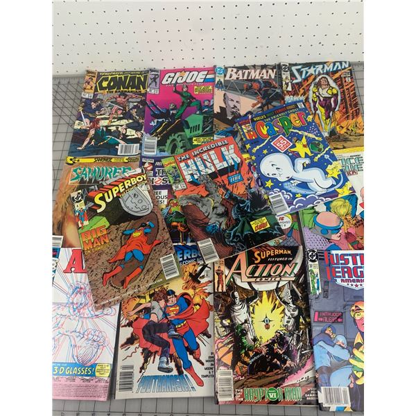 LOT OF 15 VINTAGE COMIC BOOKS