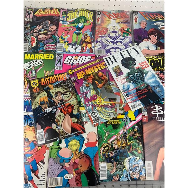 LOT OF 15 VINTAGE COMIC BOOKS