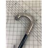 Image 4 : ANTIQUES CANE WITH SILVER HANDLE MARKED  " 830s " HIGH QUALITY SILVER