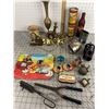Image 1 : MISC LOT BRASS STEERING WHEEL KNOBS ETC