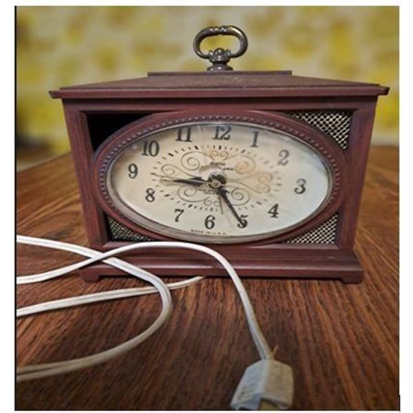 Westclox, Diallite, Electric Alarm Clock, Portable, Vintage 60s, Vintage Alarm Clock