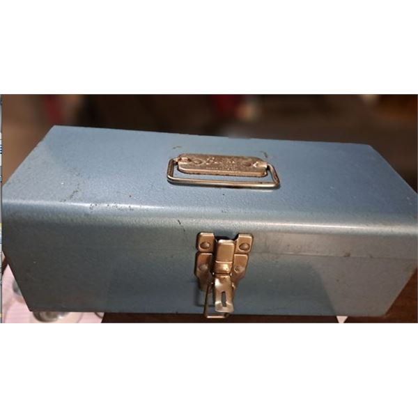 Blue toolbox