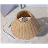 Image 2 : Black Lamp Wicker Shade