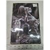 Image 1 : "Witch and Wolves" tin sign - 12"x8"