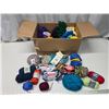 Image 1 : Box of assorted yarn - like new