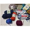 Image 2 : Box of assorted yarn - like new