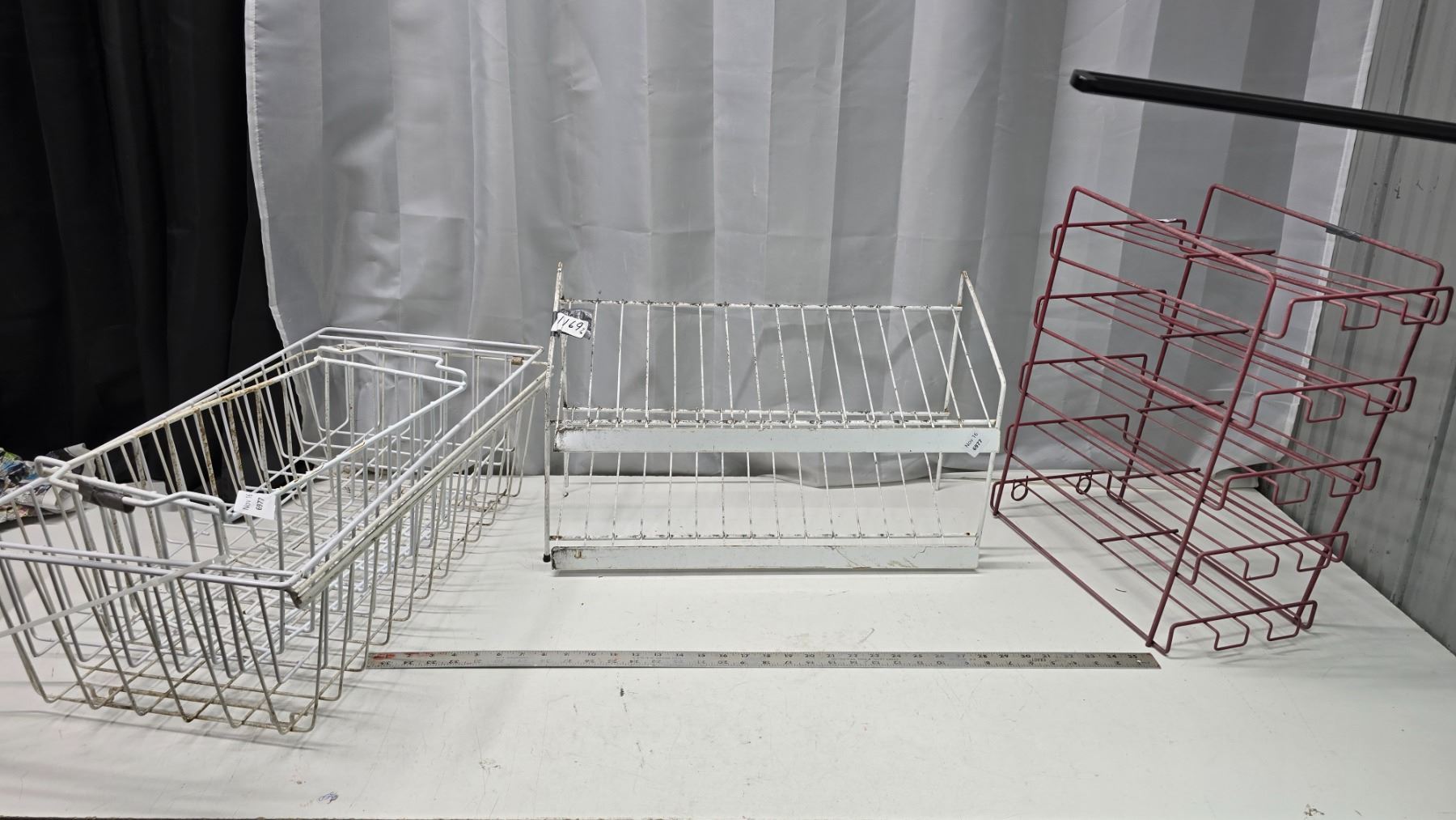 Freezer Display Rack 2 Metal display racks & Freezer baskets - Schmalz Auctions