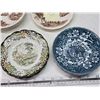 Image 4 : 12 Vintage decorative plates - 1 has small chip