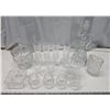 Image 1 : Vintage crystal glass ware bundle