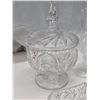 Image 6 : Vintage crystal glass ware bundle