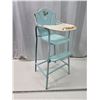 Image 2 : Antique doll highchair - 30"H x14"x12"