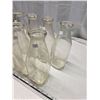 Image 3 : 7 Glass milk bottles