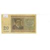 Image 1 : 1956 Belgium 20 Francs banknote