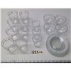 Image 2 : Lot of Clear Glass Ware
