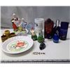 Image 1 : Misc. Lot, Figurine, Plate, and Avon Perfume Decanters ect.
