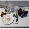 Image 2 : Misc. Lot, Figurine, Plate, and Avon Perfume Decanters ect.