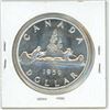 Image 2 : 1959 Canadian voyageur silver dollar