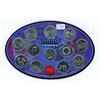 Image 1 : 2000 Canadian millennium 25 cent coin set