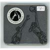 Image 1 : 1999 Canadian sterling silver "Basketball" 50 cent coin, in case