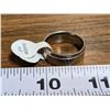 Image 1 : New Men's size 11, stainless steel ring, w/ graphics