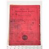 Image 6 : Massey-Harris repair parts manual