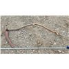 Image 1 : Antique wooden handled scythe