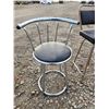 Image 2 : Swivel stool & Chrome back stool