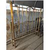 Image 2 : Very nice, Antique brass bed frame (twin sized) - heavy