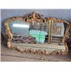 Image 1 : Vintage ornate mirror - 24"x37"