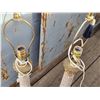 Image 4 : 2 Vintage tall table lamps - 36"H