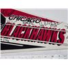 Image 3 : Chicago Blackhawks pennant flag - cannot verify authenticity of signatures