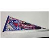 Image 1 : New York Rangers pennant flag - cannot verify authenticity of signatures