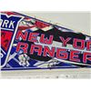 Image 3 : New York Rangers pennant flag - cannot verify authenticity of signatures