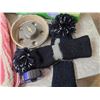 Image 8 : Large lot of Misc. items - Wooden deer décor, pens, bathroom mats, assorted tools, etc.