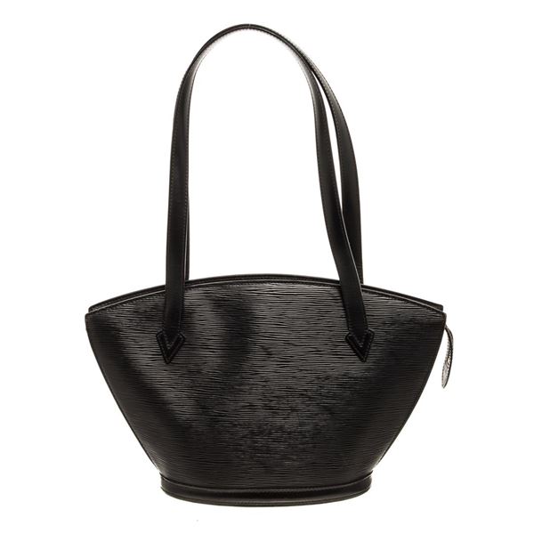 Louis Vuitton Black Epi Leather St. Jacques PM Shoulder Bag
