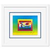 Image 1 : Rainbow Umbrella Man on Blends by Peter Max