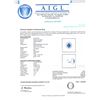 Image 4 : 1.20 ctw UNHEATED Blue Sapphire and 0.22 ctw Diamond Platinum Ring (GIA CERTIFIE