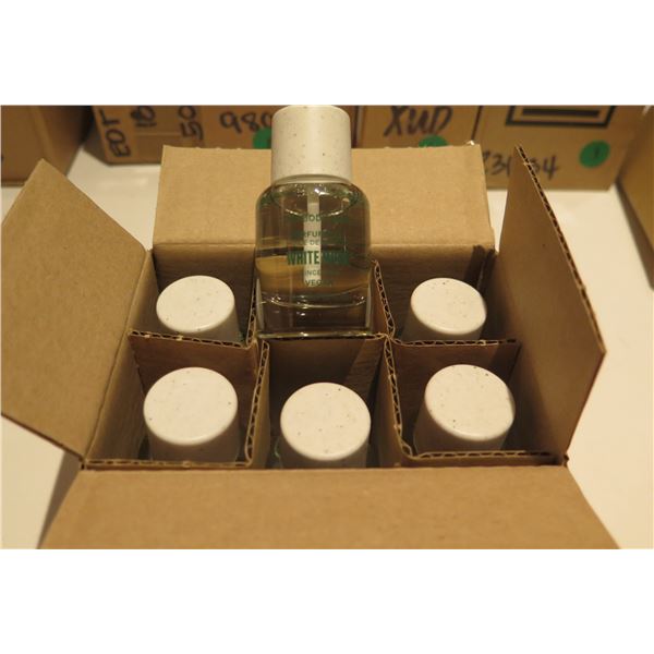 Qty 6 Bottles The Body Shop White Musk Perfume Oil