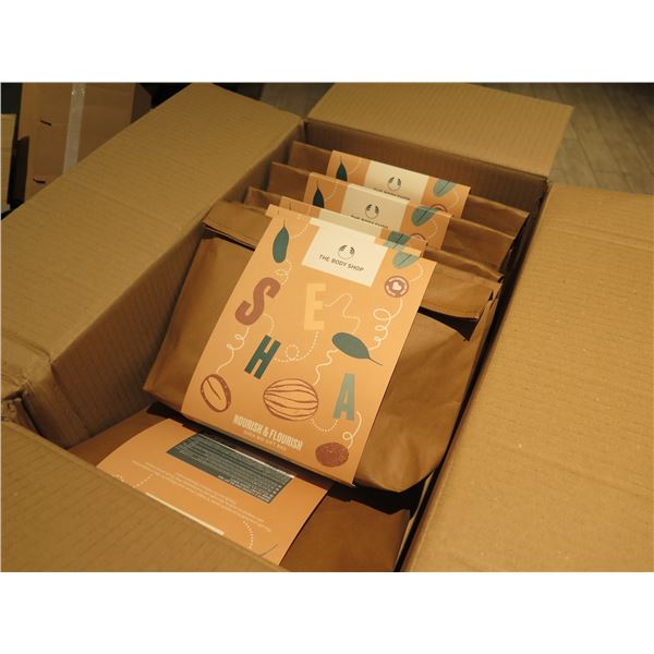 Qty 6 The Body Shop Nourish & Flourish Shea Big Gift Bags