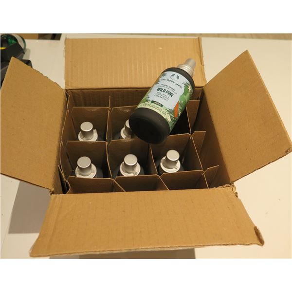 Qty 6 Bottles The Body Shop Wild Pine Room Spray