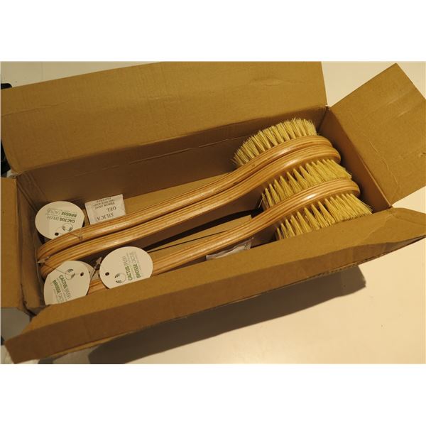 Qty 3 The Body Shop Long Handle Cactus Brushes