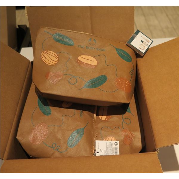 Qty 6 The Body Shop Shea Beauty Bags